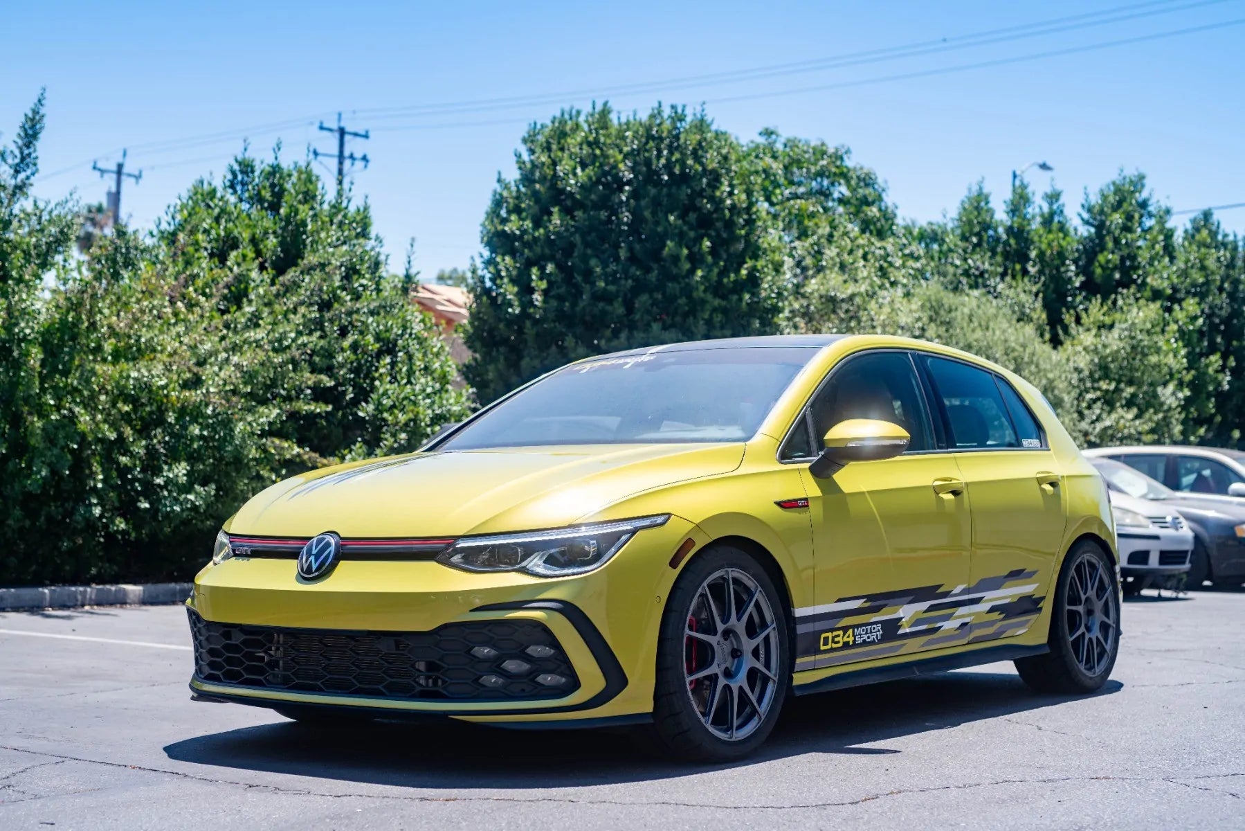 VW MK8 GTI with 034Motorsport Lowering Springs