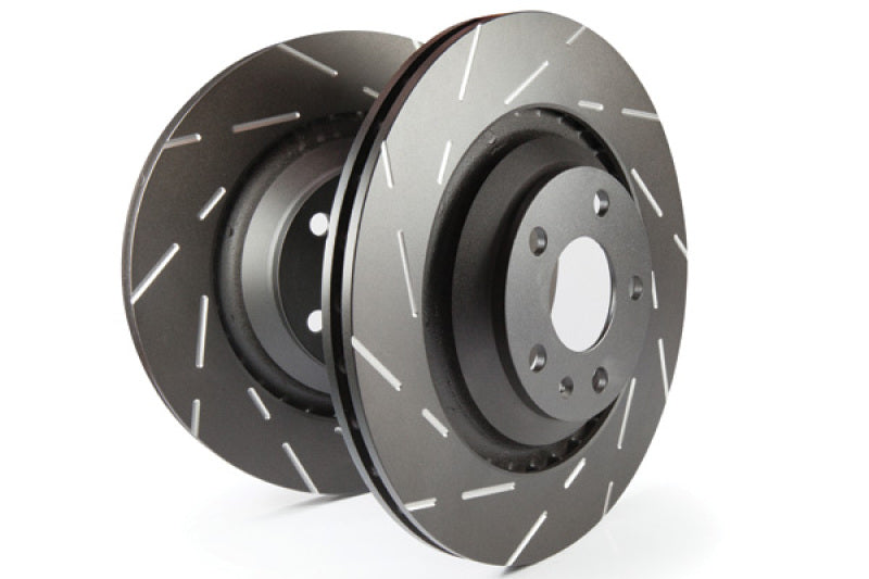 EBC 2013+ Fiat 500L 1.4L Turbo USR Slotted Rear Rotors