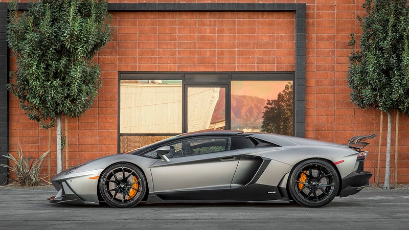 Complete Lamborghini Aventador Zaragoza Edizione Aero Program - Vorsteiner Wheels  -  - [tags]