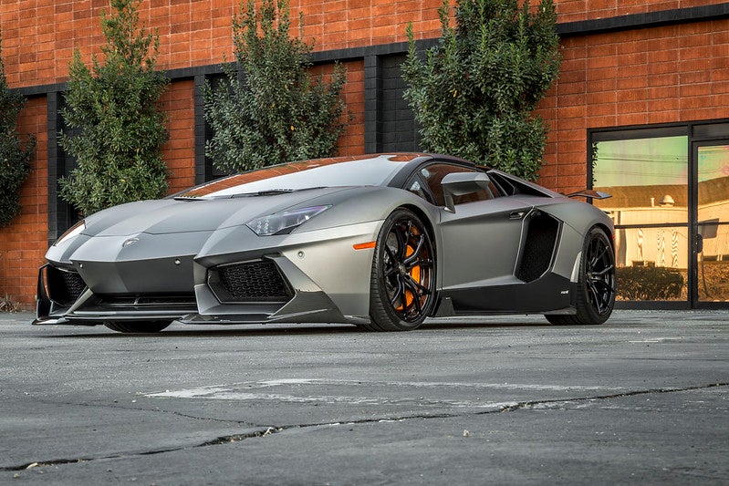 Complete Lamborghini Aventador Zaragoza Edizione Aero Program - Vorsteiner Wheels  -  - [tags]