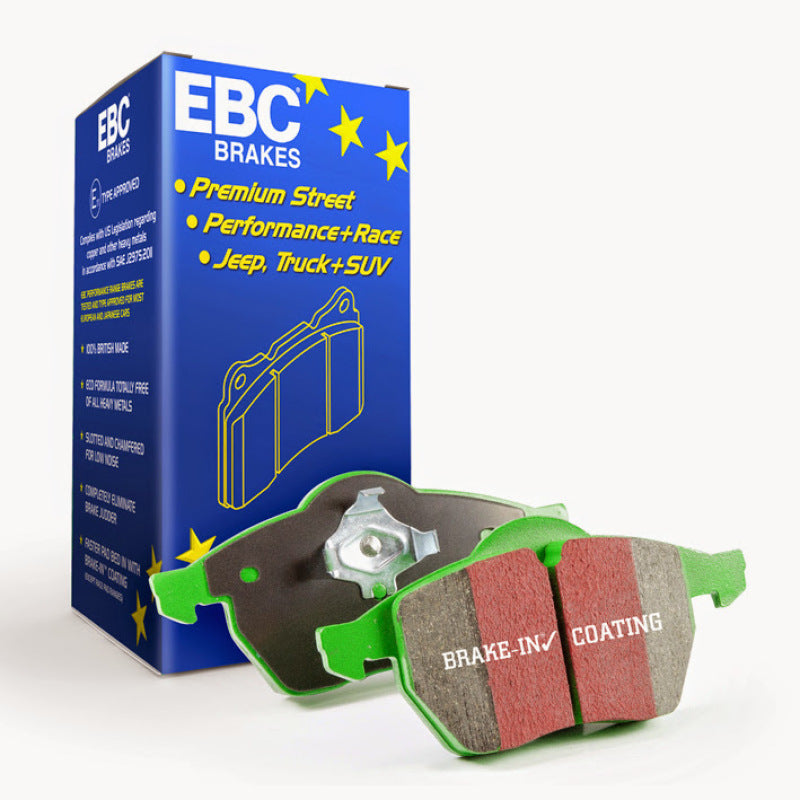 EBC 89-91 Peugeot 405 1.9 Greenstuff Front Brake Pads - DISCONTINUED