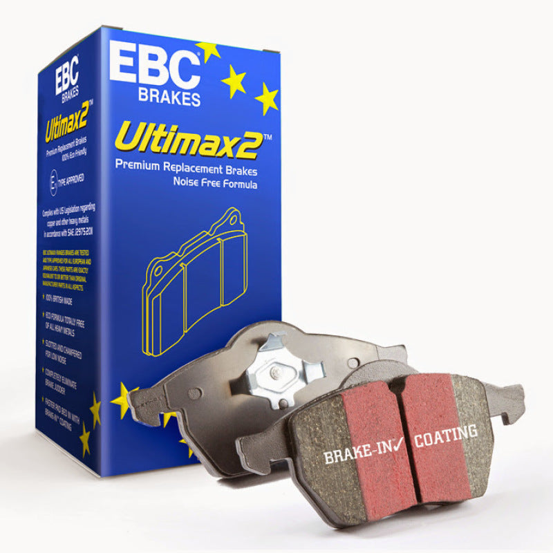 EBC 2016-2018 Volvo S60 2.0L Turbo Ultimax2 Front Brake Pads -- DISCONTINUED