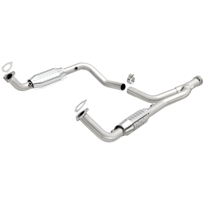 Magnaflow MagnaFlow Conv DF 95-99 Range Rover 4.0/4.6L GEMS Y-Pipe Assembly *NOT FOR SALE IN CALIFORNIA*