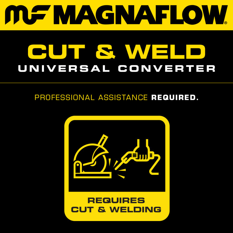 Magnaflow MagnaFlow Conv Univ 2.5 Dual Air