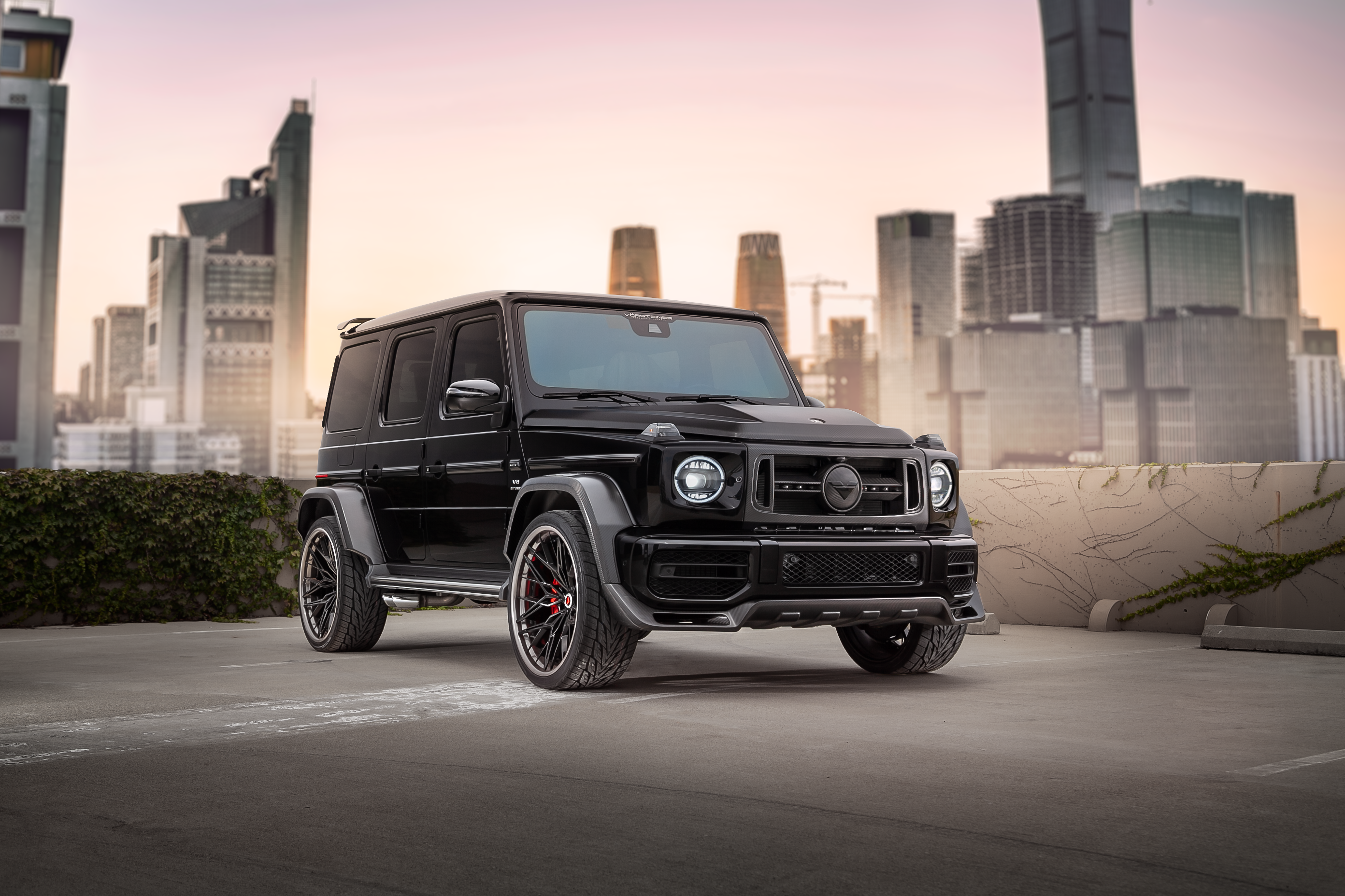 Mercedes Benz G63 AMG Program - Front Lower Spoiler - Vorsteiner Wheels  - Aero - [tags]