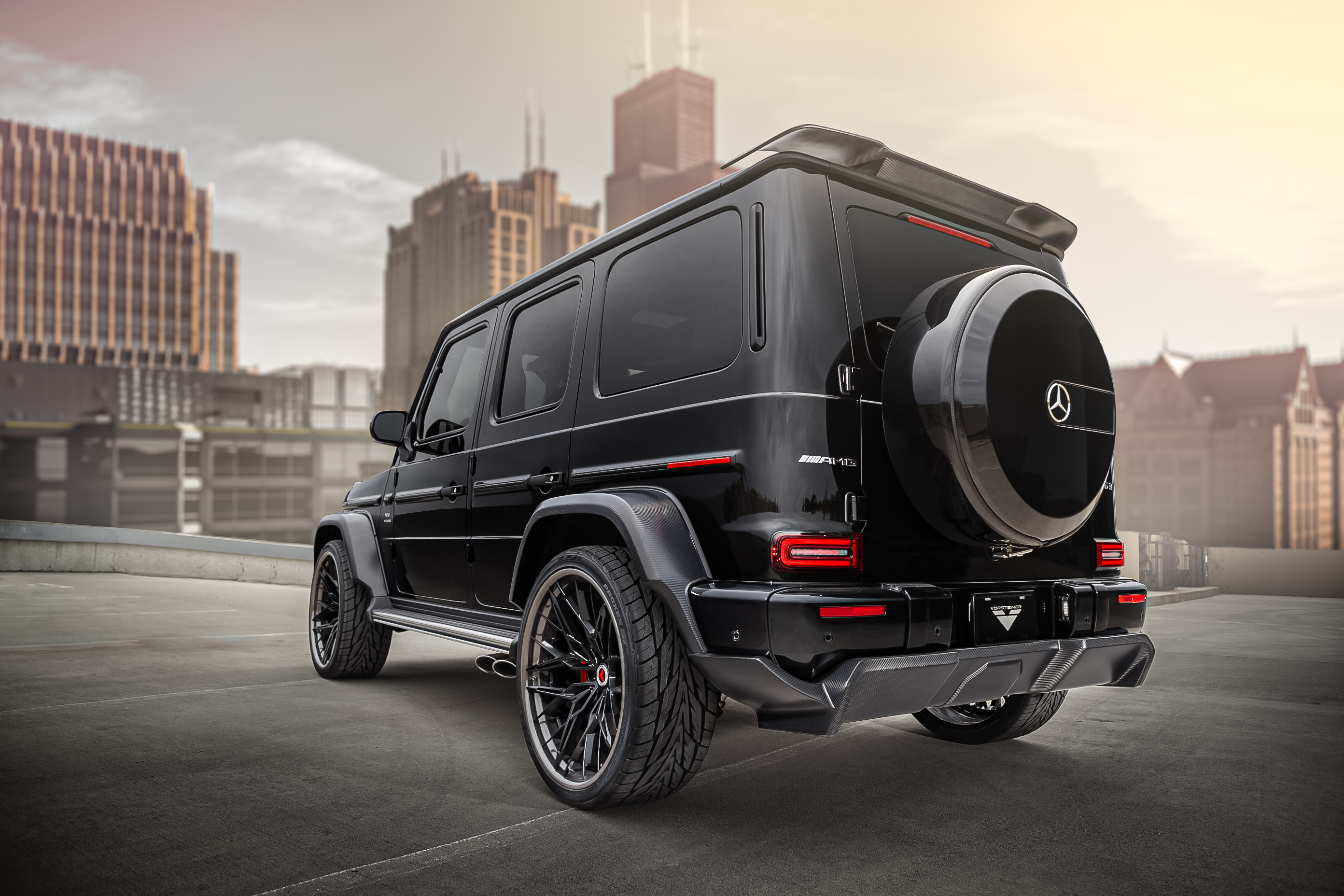 Mercedes Benz G63 AMG Program - Rear Diffuser - Vorsteiner Wheels  - Aero - [tags]