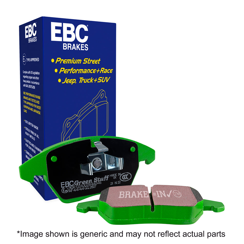 EBC GreenStuff 2000 Series Performance Rear Brake Pads DP22405