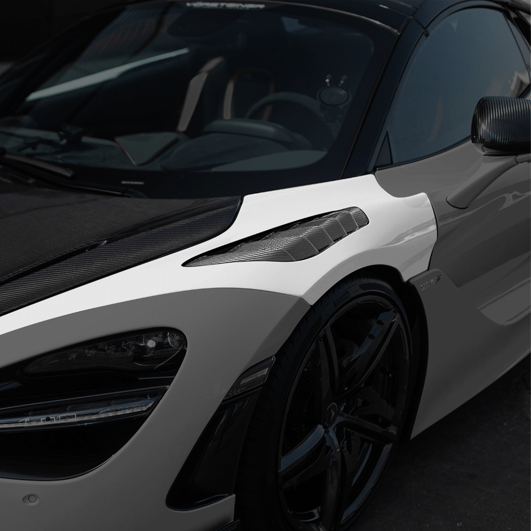 McLaren 720S Spider Silverstone Edition Aero Front Fenders w/ Integrated Vents. - Vorsteiner Wheels  - Aero - [tags]