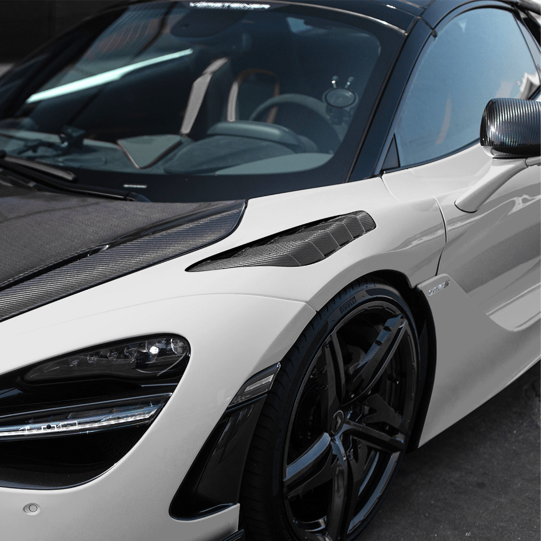 McLaren 720S Spider Silverstone Edition Aero Front Fenders w/ Integrated Vents. - Vorsteiner Wheels  - Aero - [tags]