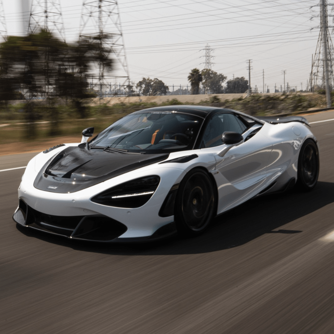 McLaren 720S Spider Silverstone Edition Aero Front Fenders w/ Integrated Vents. - Vorsteiner Wheels  - Aero - [tags]