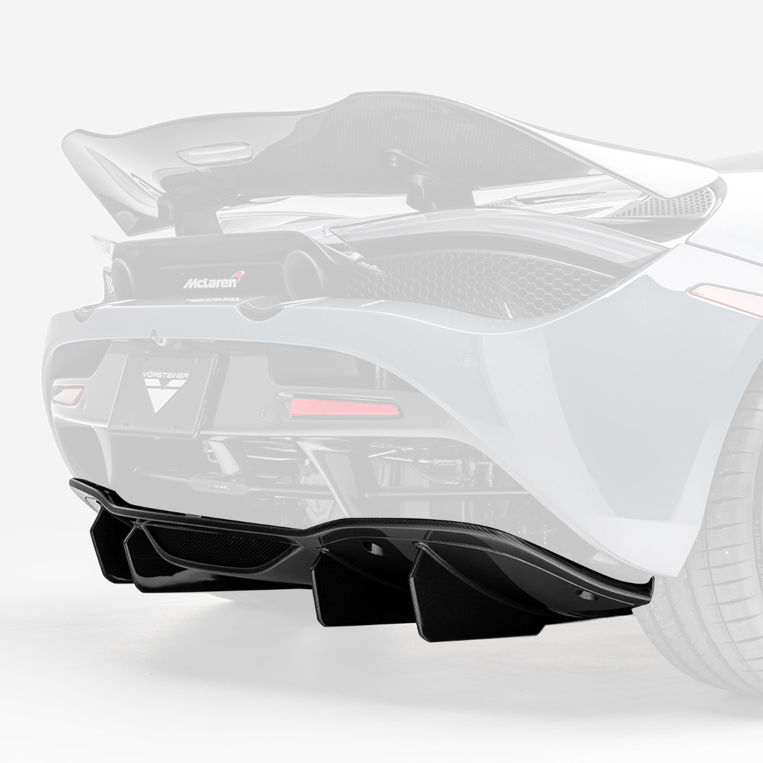 McLaren 720S Silverstone Edition Aero Rear Diffuser - Vorsteiner Wheels  - Aero - [tags]