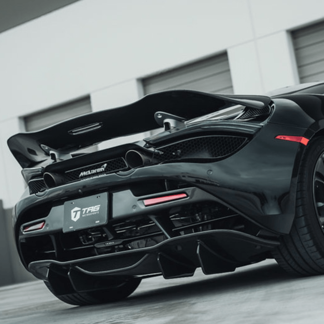 McLaren 720S Silverstone Edition Aero Rear Diffuser - Vorsteiner Wheels  - Aero - [tags]