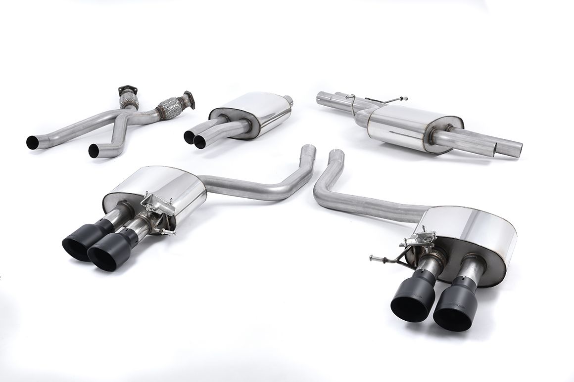 Milltek Resonated Cat-Back Exhaust - Audi 80A SQ5