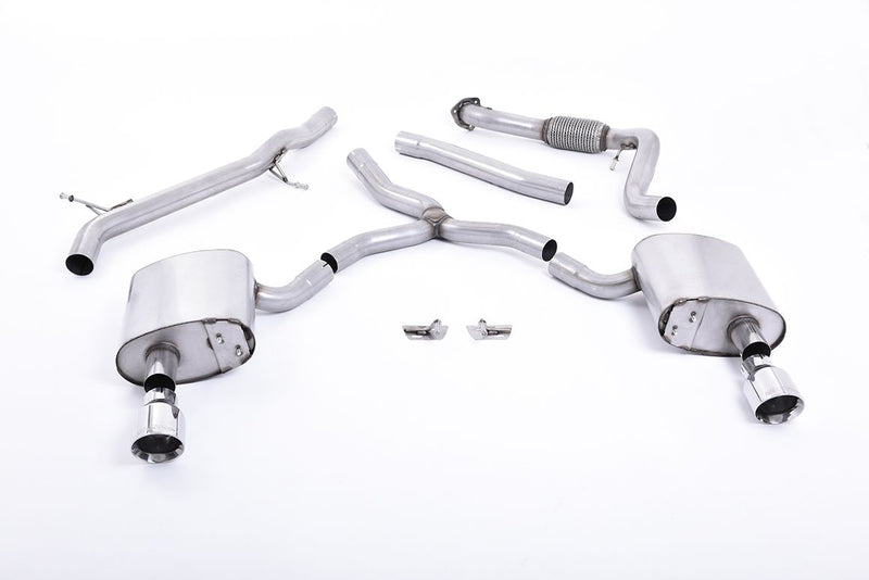 Performance sport exhaust for AUDI A4 B8 QUATTRO 3.0 TDI V6, AUDI