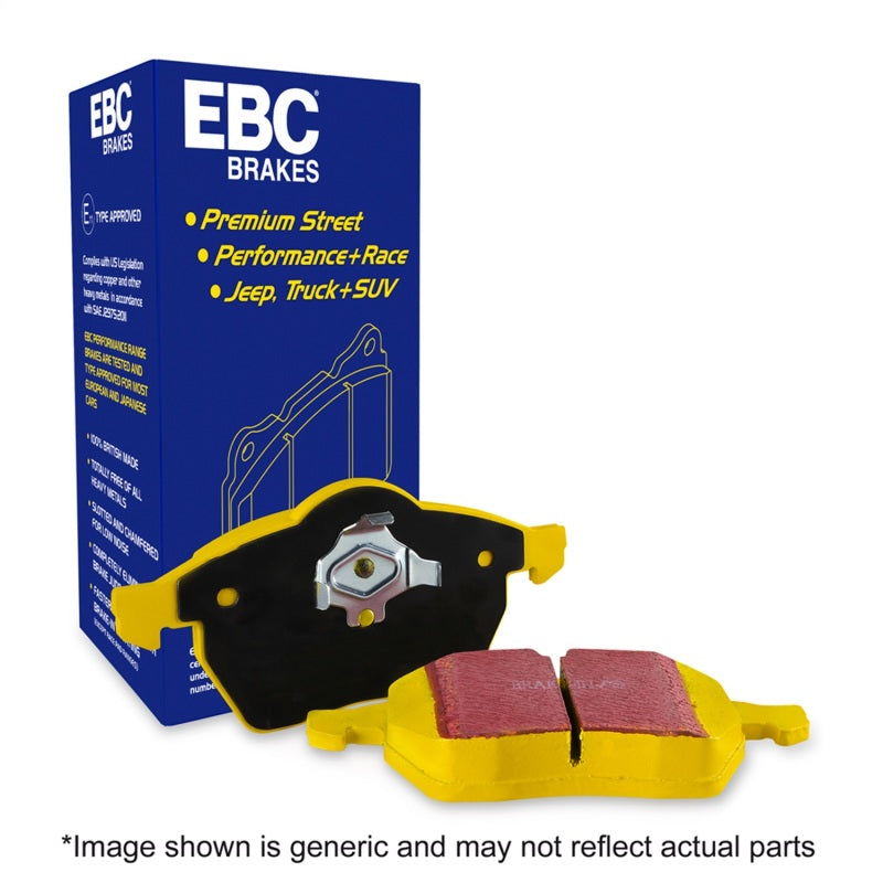 EBC 91-93 Volvo 740 2.3 (ABS) (Girling) Yellowstuff Front Brake Pads
