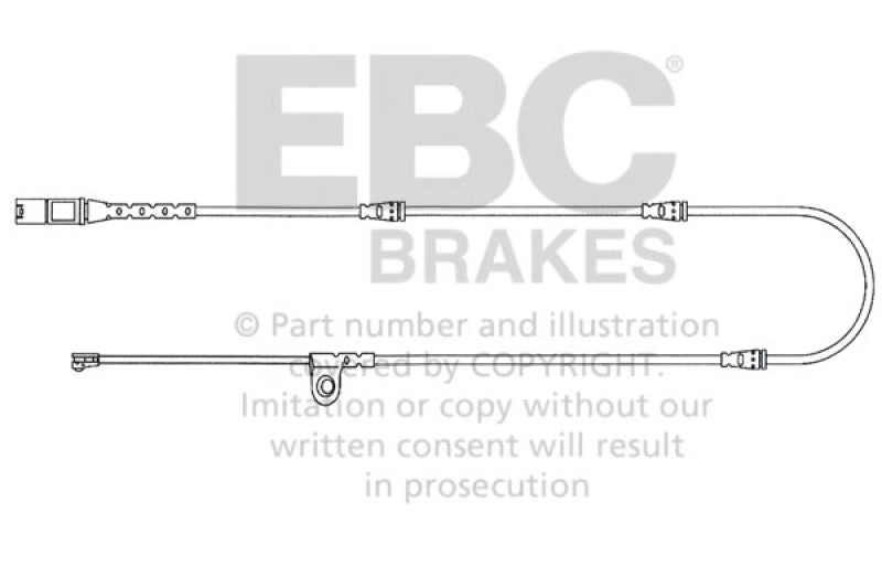 EBC 2010-2014 BMW X5 3.0L Turbo Front Wear Leads