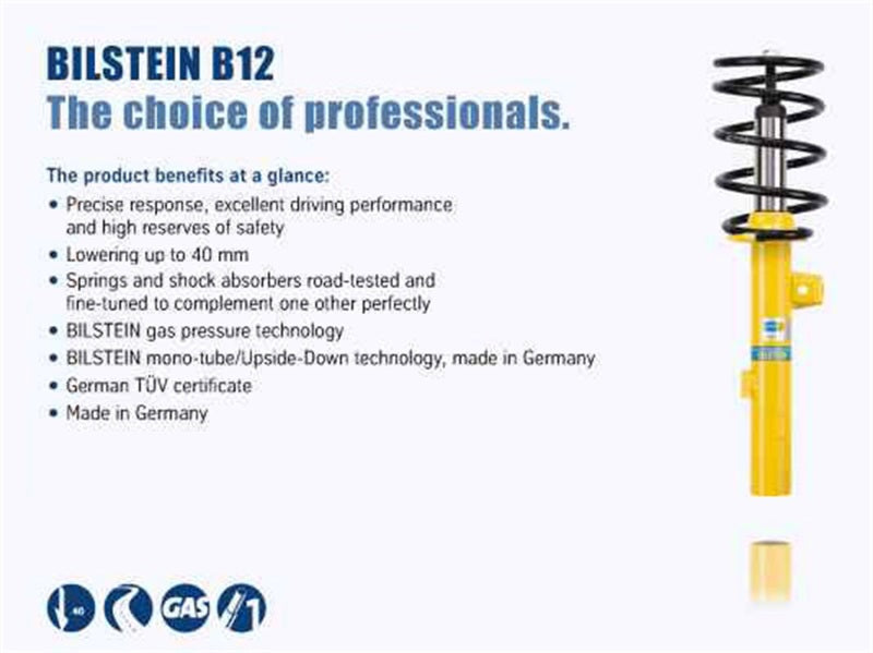 Bilstein 12-18 Volvo S60 B12 (Pro-Kit) Suspension Kit - Front / Rear