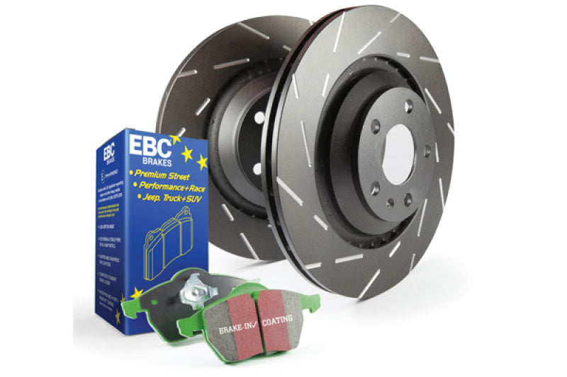 EBC Stage 2 Kits Greentuff 2000 and USR Rotors