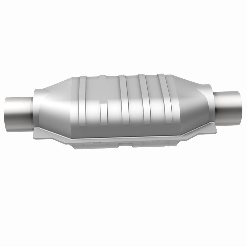 Magnaflow MagnaFlow Conv Universal-Fit 2.25in Inlet/Outlet Center/Center Oval 12in Body/7in Width