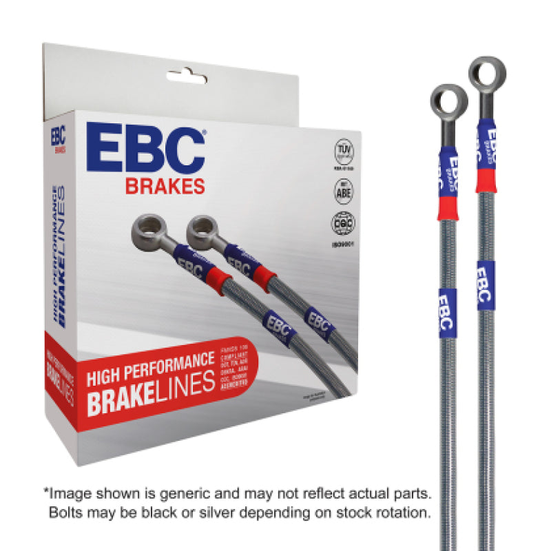 EBC 11-12 Audi A8 Quattro 3.0L Supercharged Stainless Steel Brake Line Kit