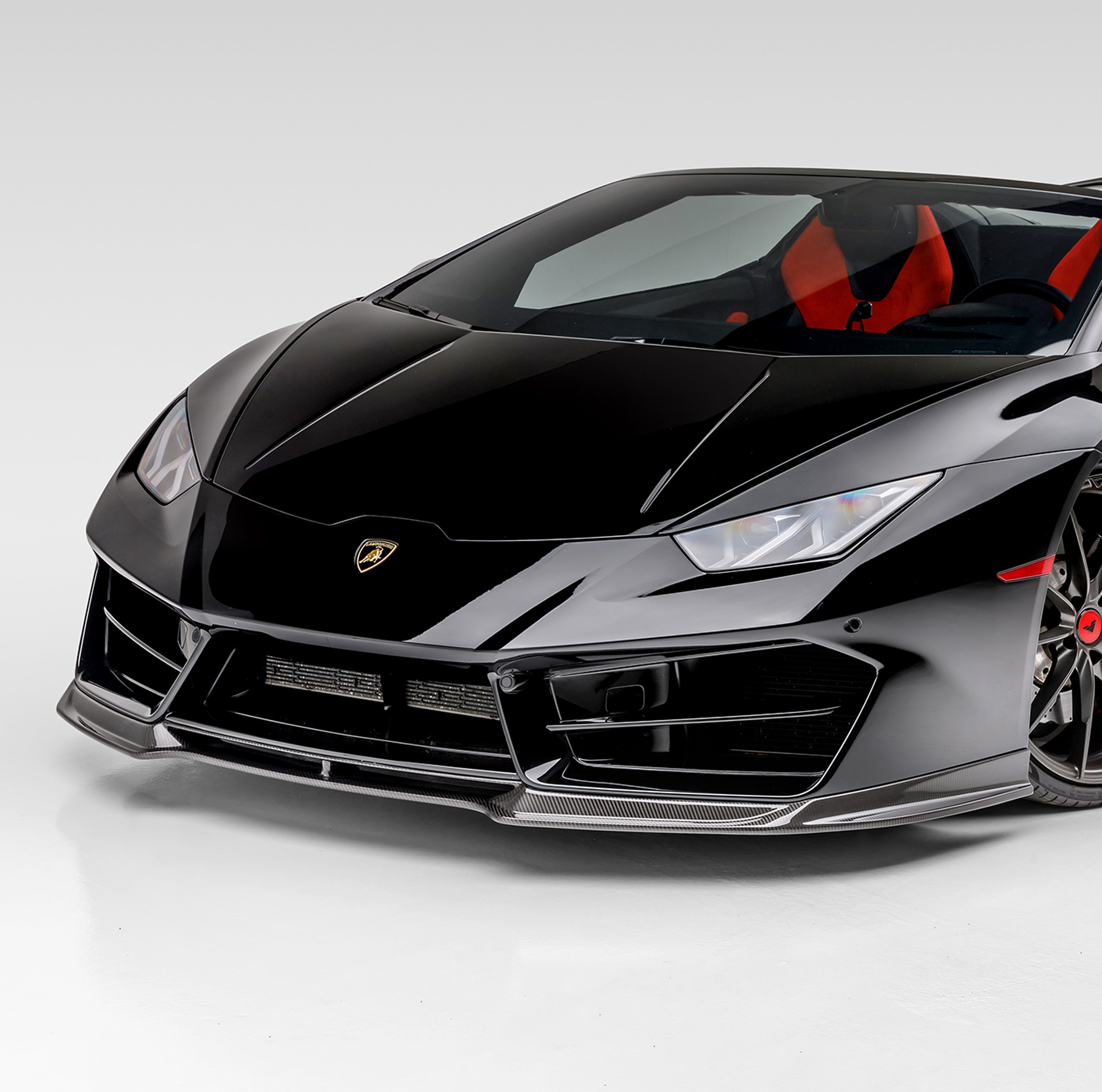 LAMBORGHINI HURACAN 2WD MONZA EDIZIONE AERO FRONT SPOILER (LP 580 EXCLUSIVE) - Vorsteiner Wheels  - Aero - [tags]