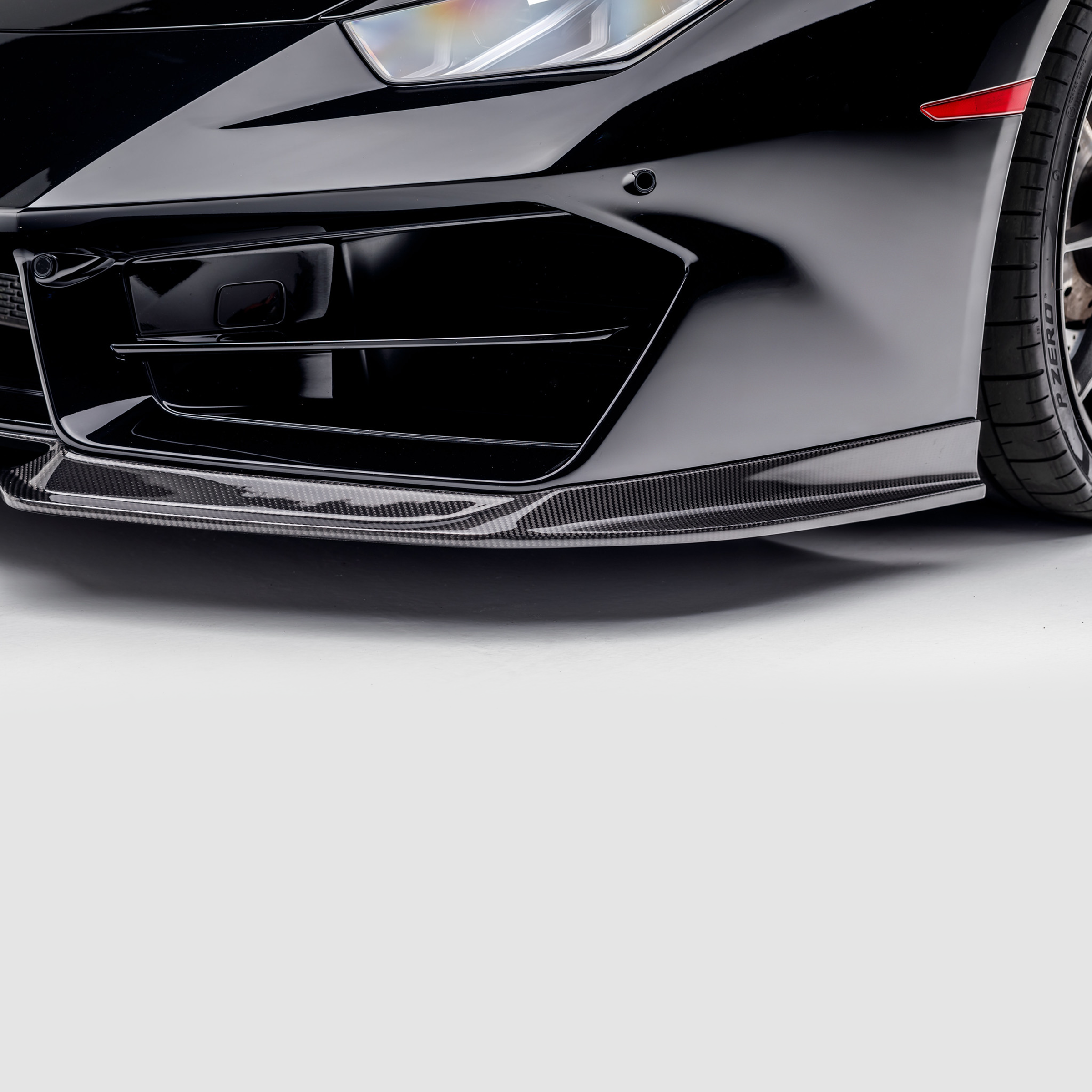 LAMBORGHINI HURACAN 2WD MONZA EDIZIONE AERO FRONT SPOILER (LP 580 EXCLUSIVE) - Vorsteiner Wheels  - Aero - [tags]