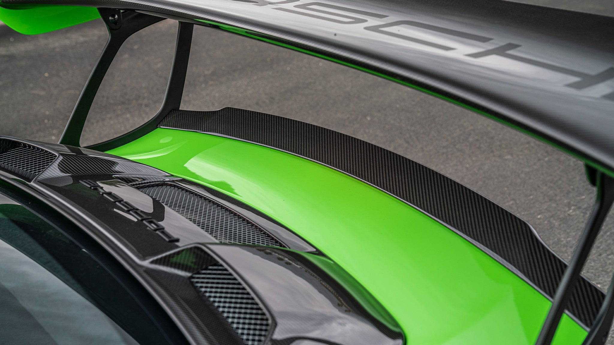 Porsche GT2RS Decklid Spoiler - Vorsteiner Wheels  -  - [tags]