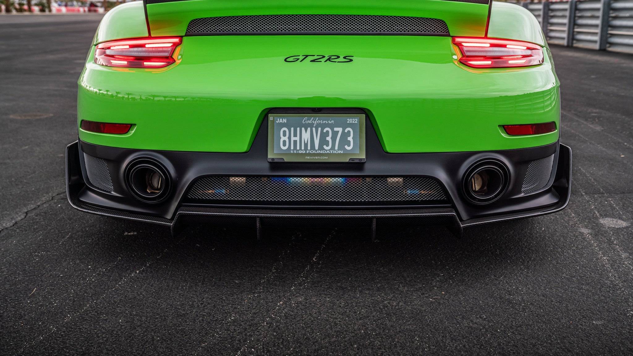 Porsche GT2RS Rear Diffuser - Vorsteiner Wheels  -  - [tags]